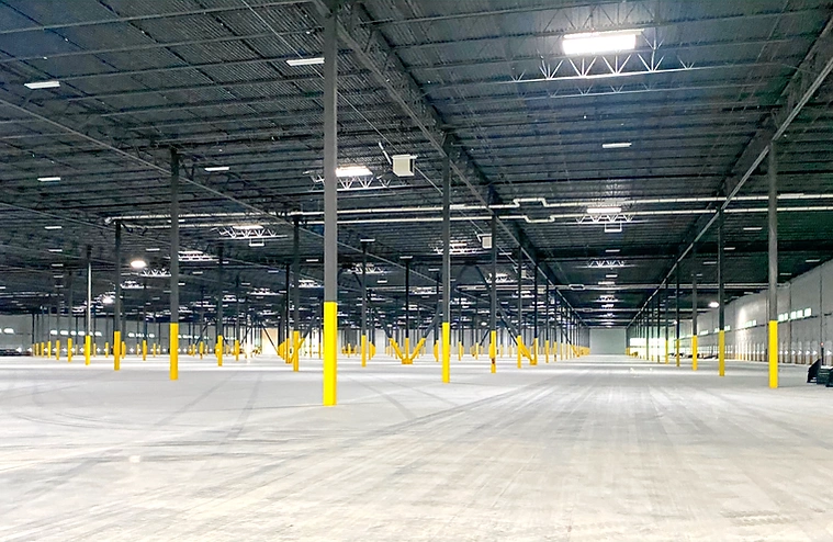 Interior of the NextHome Factory Utah production hall