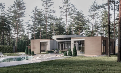 Forest residence with pool