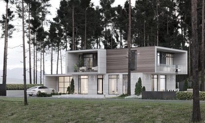 Two-storey home in the pines
