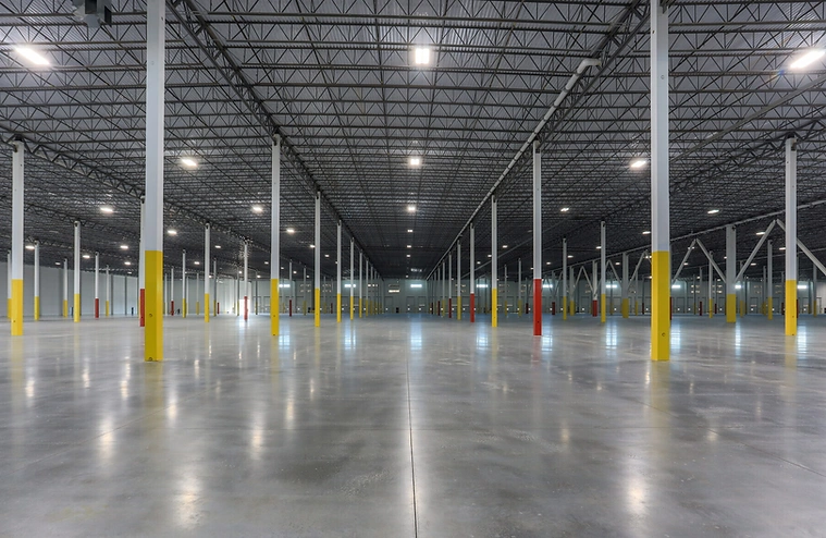 Interior of the NextHome Factory Georgia production hall