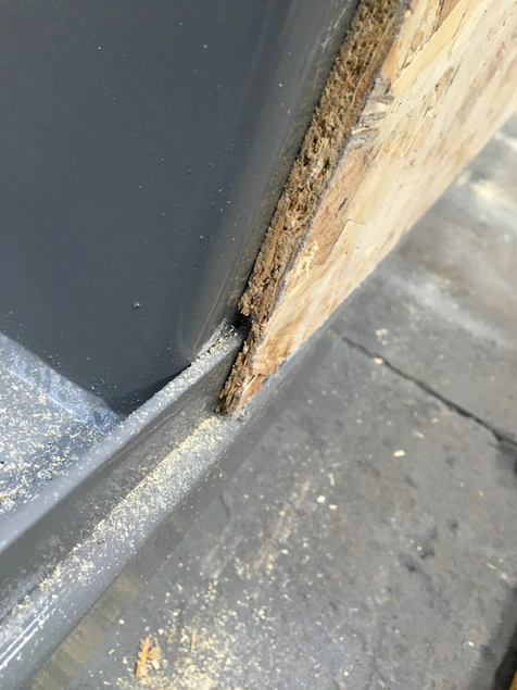 Wall build-up