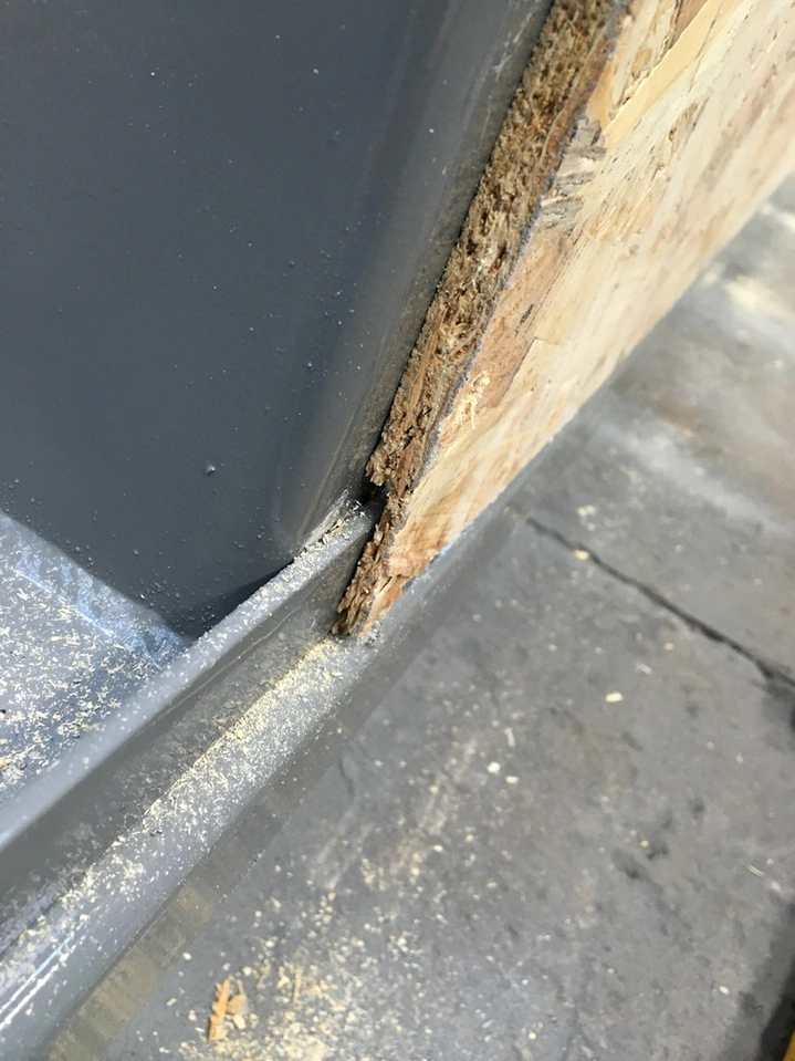 Wall build-up